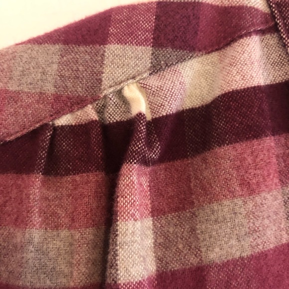 L. L. Bean Women’s Heathered Flannel Shirt, Size Large - Picture 5 of 11
